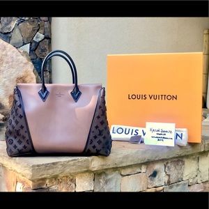 Louis Vuitton Gris Orfevre Cachemire Veau W GM Bag